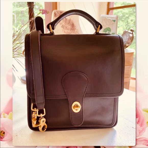 Coach Handbags - VINTAGE COACH BROWN MAHOGANY STADIUM MESSENGER BAG